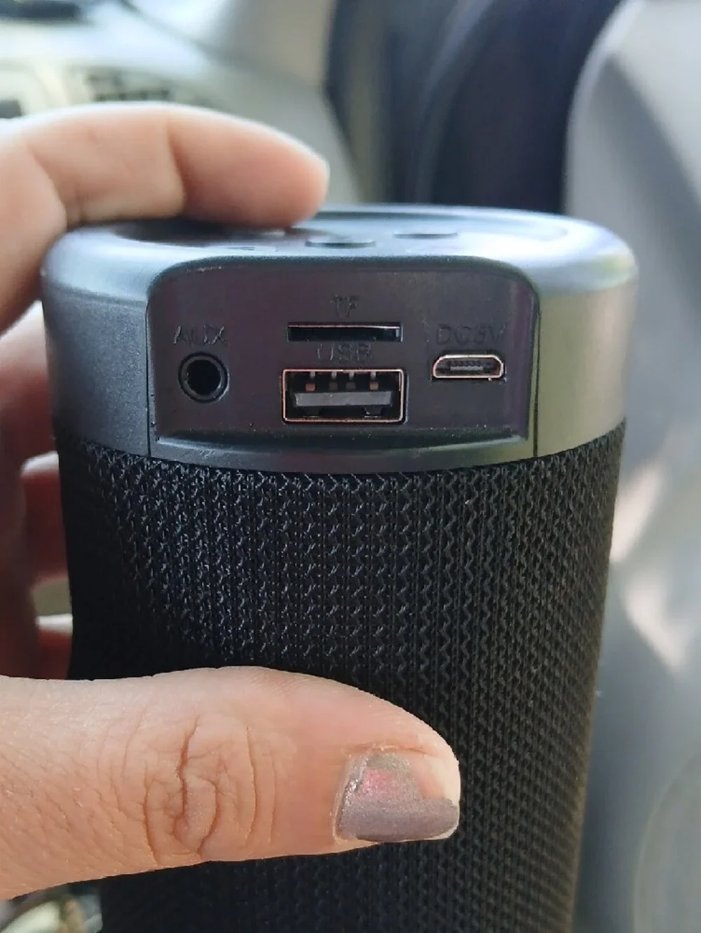 BT120 Bluetooth Speaker — Black Portable Speaker